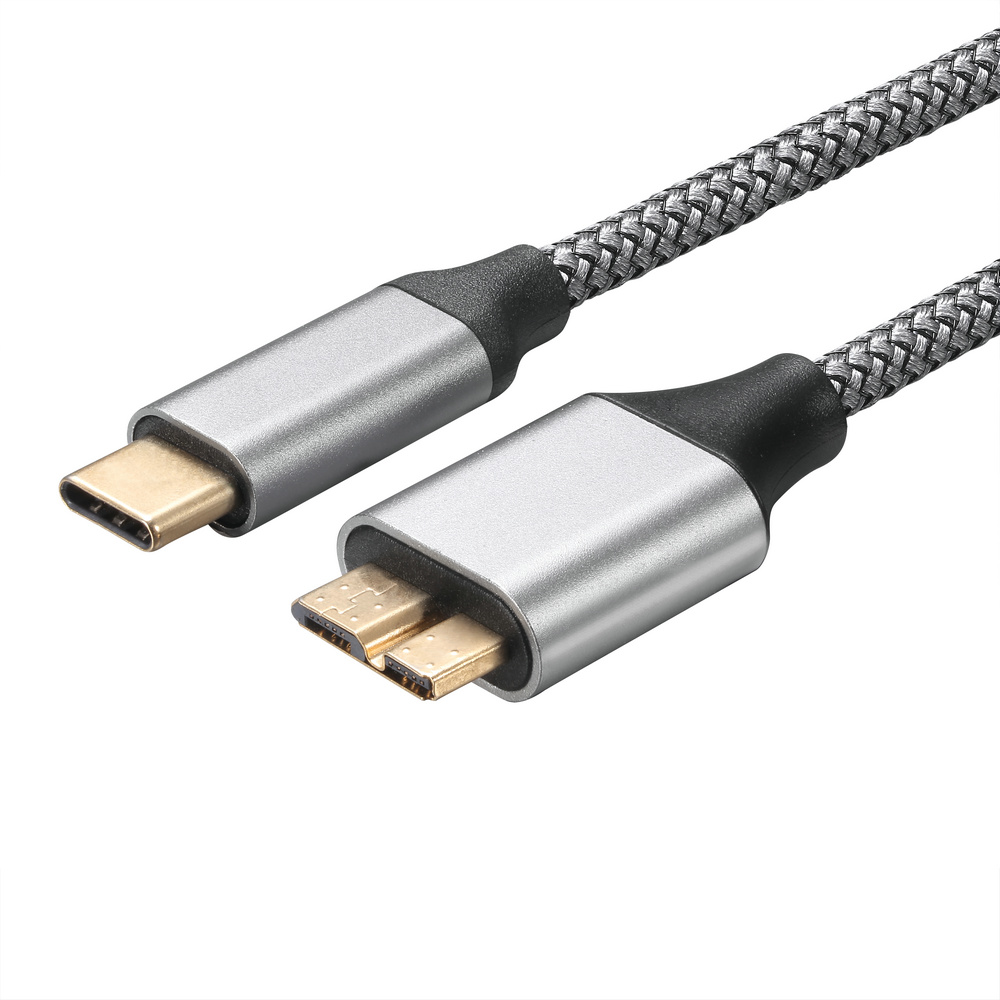 TYPE C轉(zhuǎn)USB3.0 MICRO B線