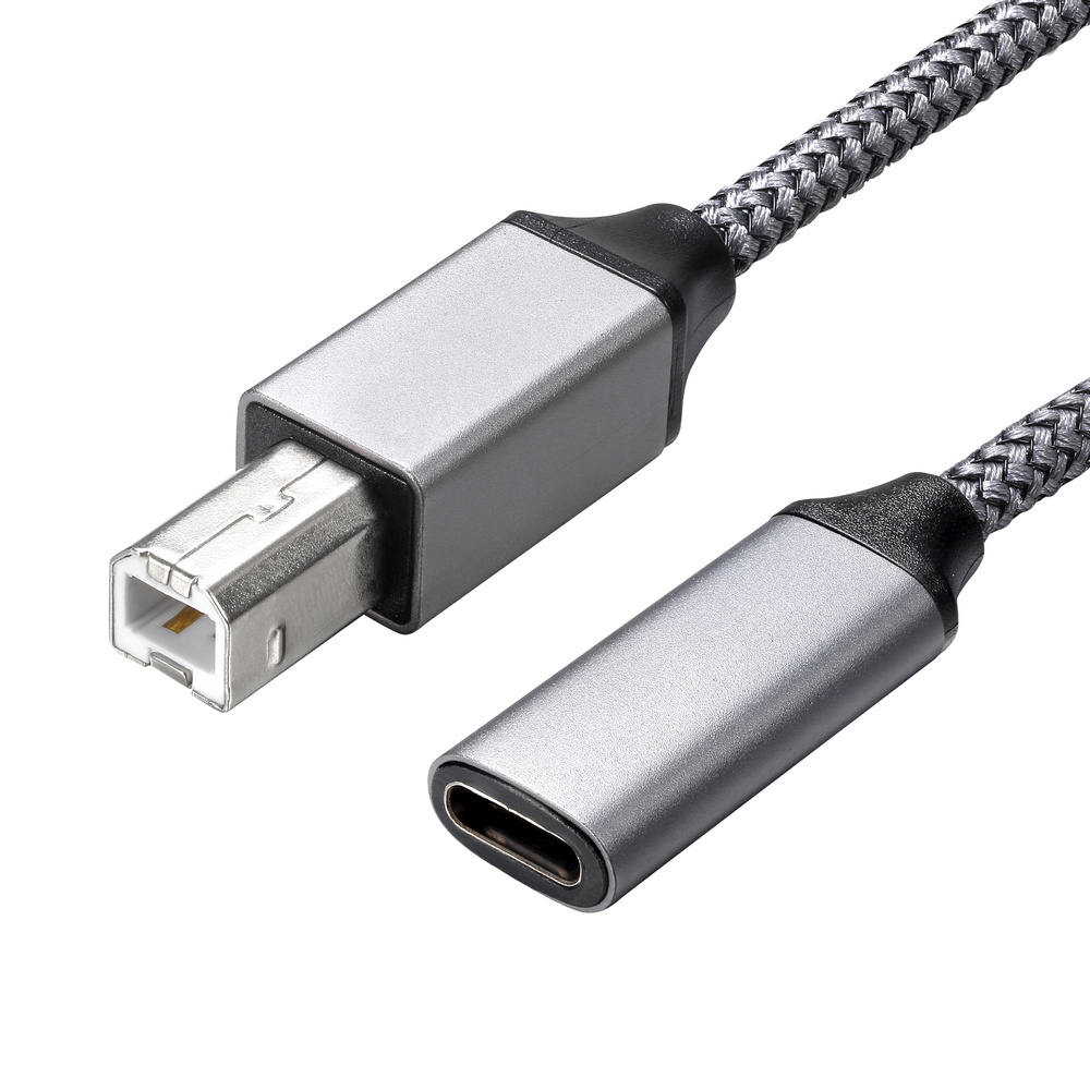 USB2.0  B公轉(zhuǎn)TYPE C母線